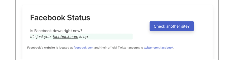 Is Facebook Down? Here's How to Check (and Fix It)