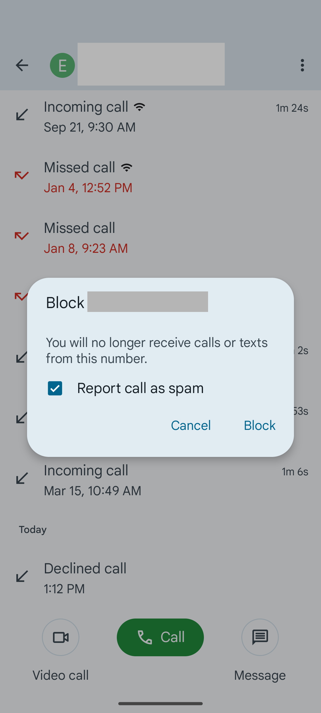 How to Block a Number on Android