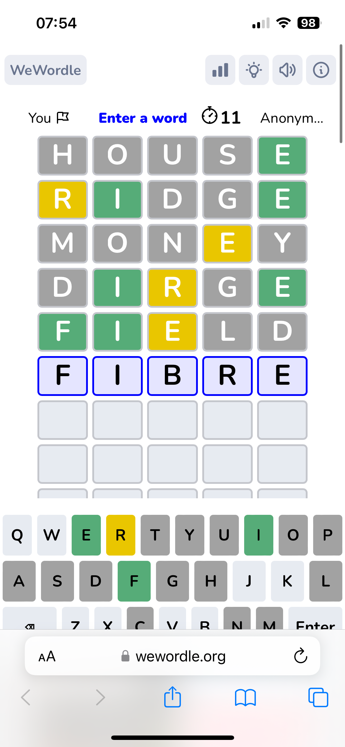 Woride 7 Word Games I Play After I Complete Wordle