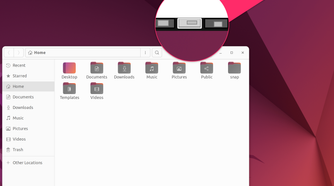 Ubuntu Panel based Virtual Desktop switcher.