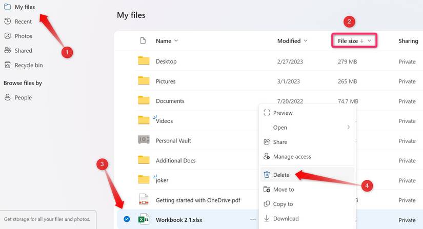 One Drive Storage Issue OneDrive Storage Low? 7 Tips to Free Up Space