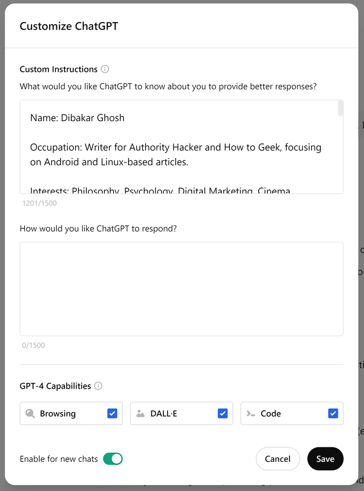 ChatGPT Remembers What I Tell It It s Now My Personal Digital Assistant ChatGPT Remembers What I Tell It It s Now My Personal Digital Assistant