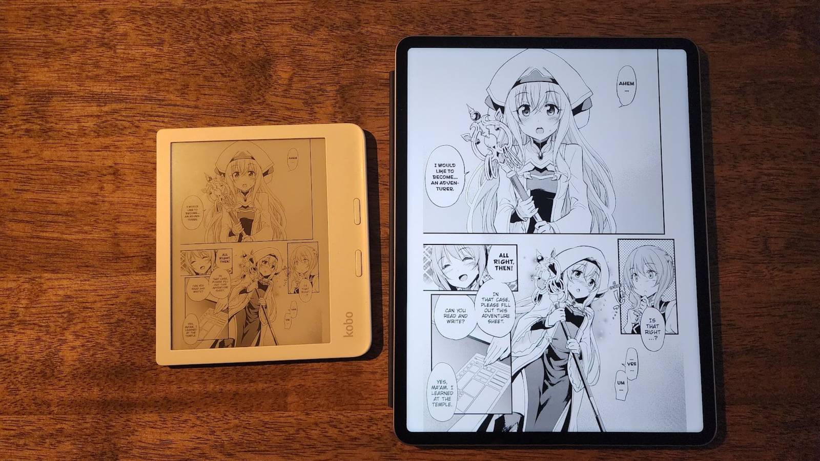 I've Read Manga on Tablets and eReaders for Years, Here's Which I Prefer, image size:1600x900