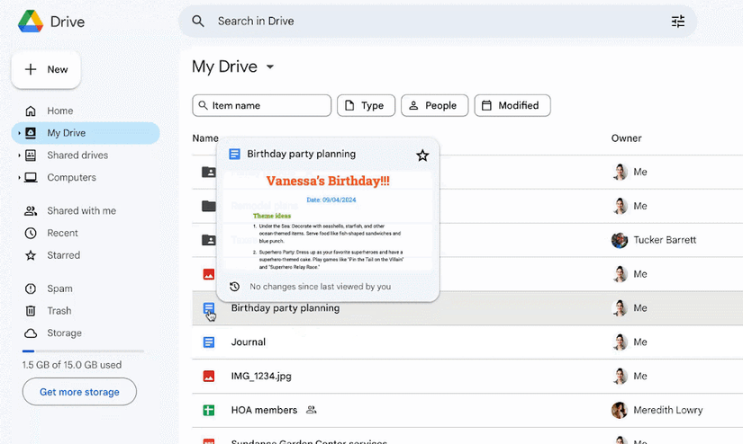 Google Drive Has a Cool New Preview Feature