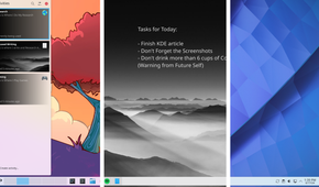 KDE Activities Overview.