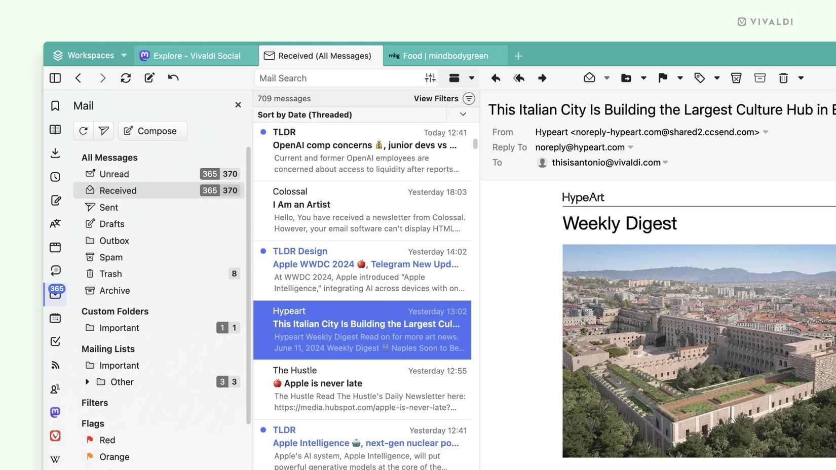 Vivaldi’s Email Client Is Now Better Than Ever