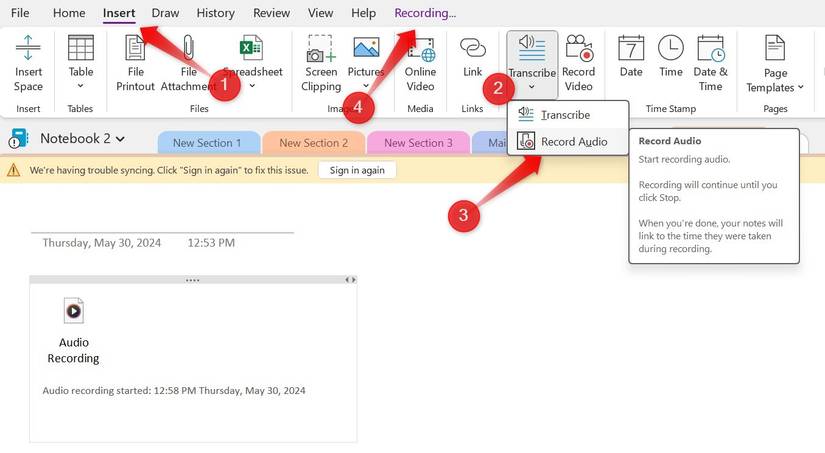 One Button Audio Notes You Only Need One App: How to Organize Everything in OneNote