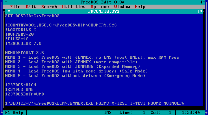 FreeDOS, the Open-Source MS-DOS, Is Now 30 Years Old (And Still Going)
