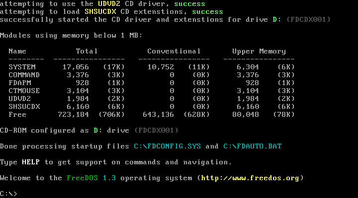 FreeDOS, the Open-Source MS-DOS, Is Now 30 Years Old (And Still Going)
