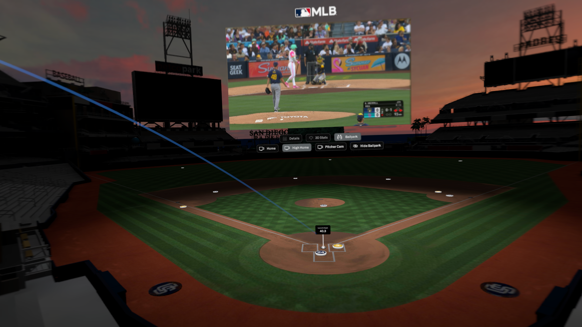 The MLB App on Vision Pro Is My Favorite Way to Watch Baseball