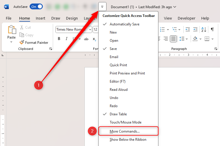 5 Quick Access Toolbar MustHaves in Microsoft Word