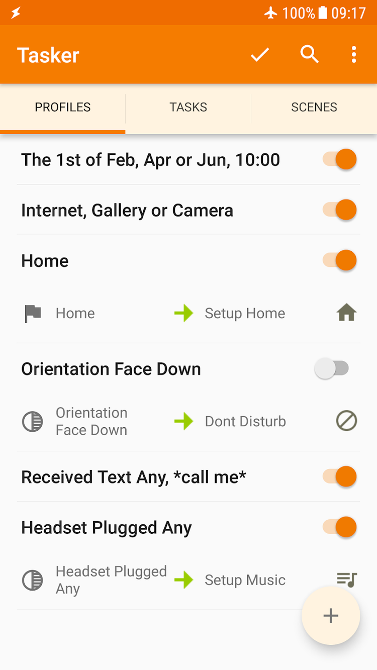 Tasker: золотой стандарт автоматизации Android — иллюстрация 7 к материалу Tasker: золотой стандарт автоматизации Android — иллюстрация 7 к материалу
