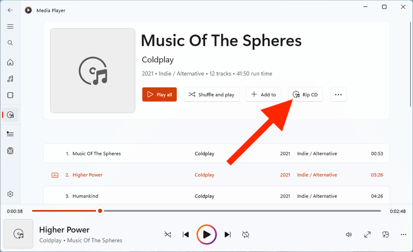 Windows Media Player Rip How to Rip an Audio CD on Windows