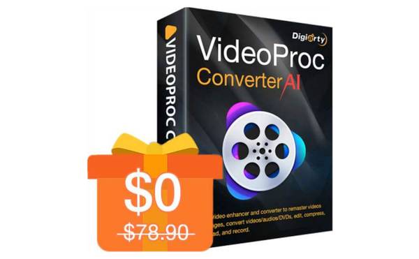 VideoProc Converter AI free software