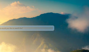 Deepin Linux UI - Quick Search