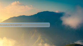 Deepin Linux UI - Quick Search