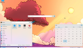 KDE Neon user interface