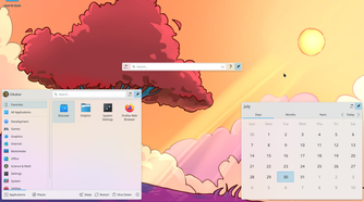 KDE Neon user interface