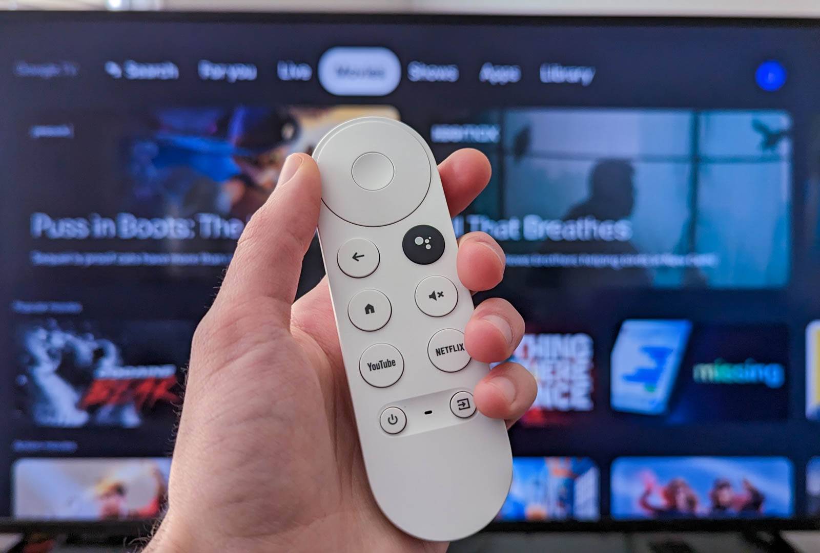 Remote Control Controlling Netflix With Google Home Your Google TV