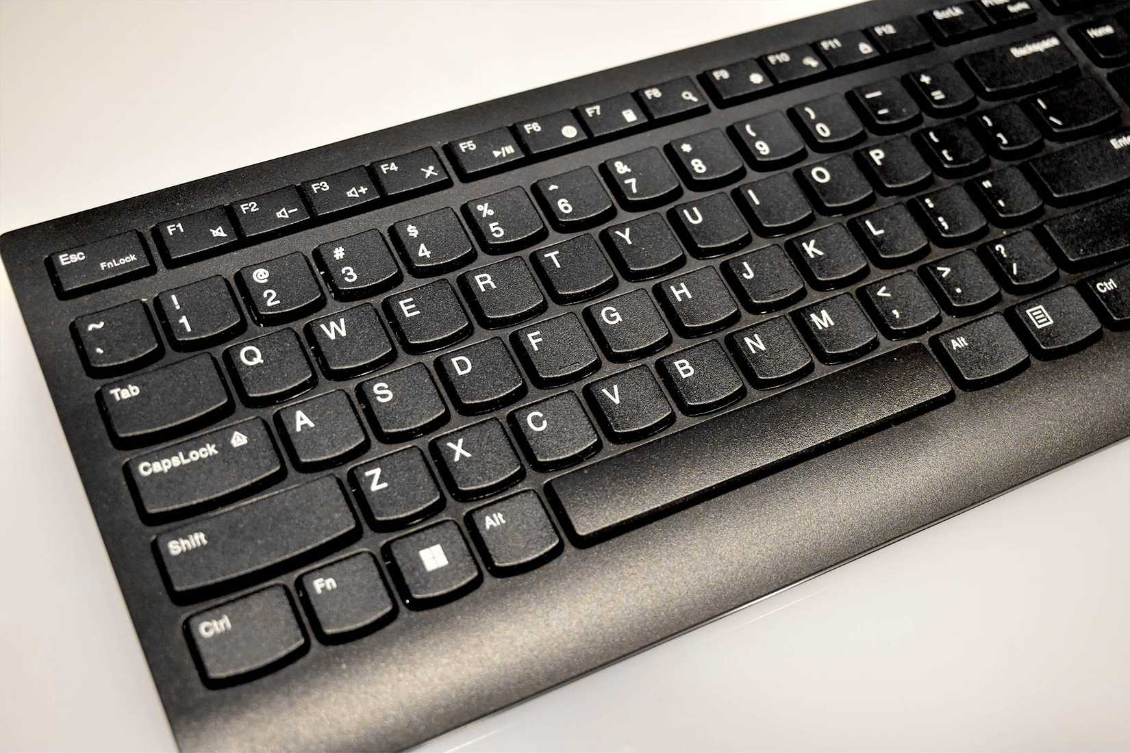 A Lenovo 300 USB Keyboard.