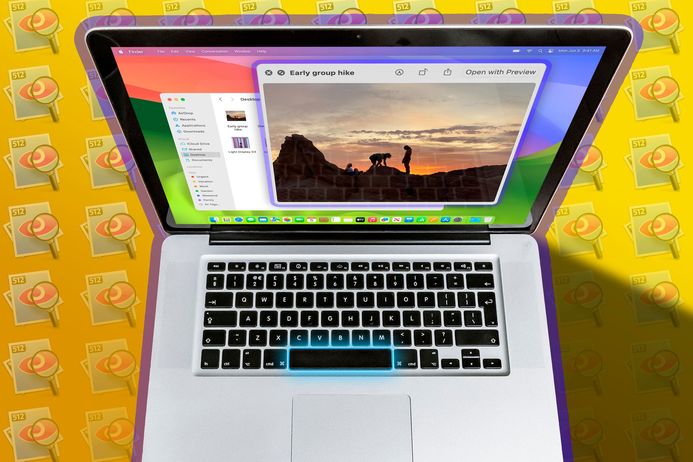 a-macbook-with-an-image-being-