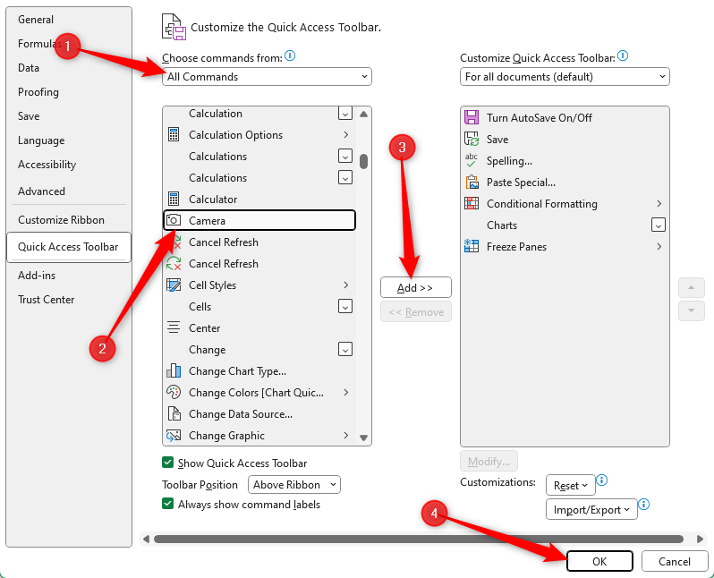 Camera In Excel Excel’s Camera Tool vs. Paste as Linked Picture: What's the Difference?