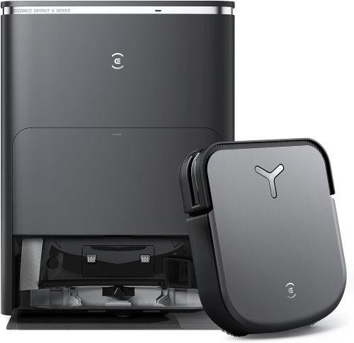 ◉【極美品】ecovacs DEEBOT X2 OMNI◉2年保証付き DEEBOT X2 OMNI Black | Square Robot Vacuum & Mop (8000pa, Auto