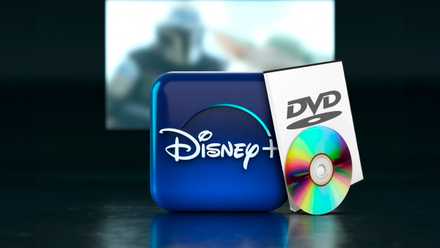 7 techniques an HD Blu-ray is healthier than 4K streaming Disney+ app logo next to a DVD.