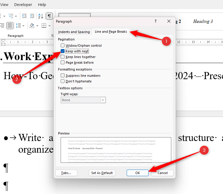 Nextpage Example Word 7 Tips for Structuring and Organizing Text in Word