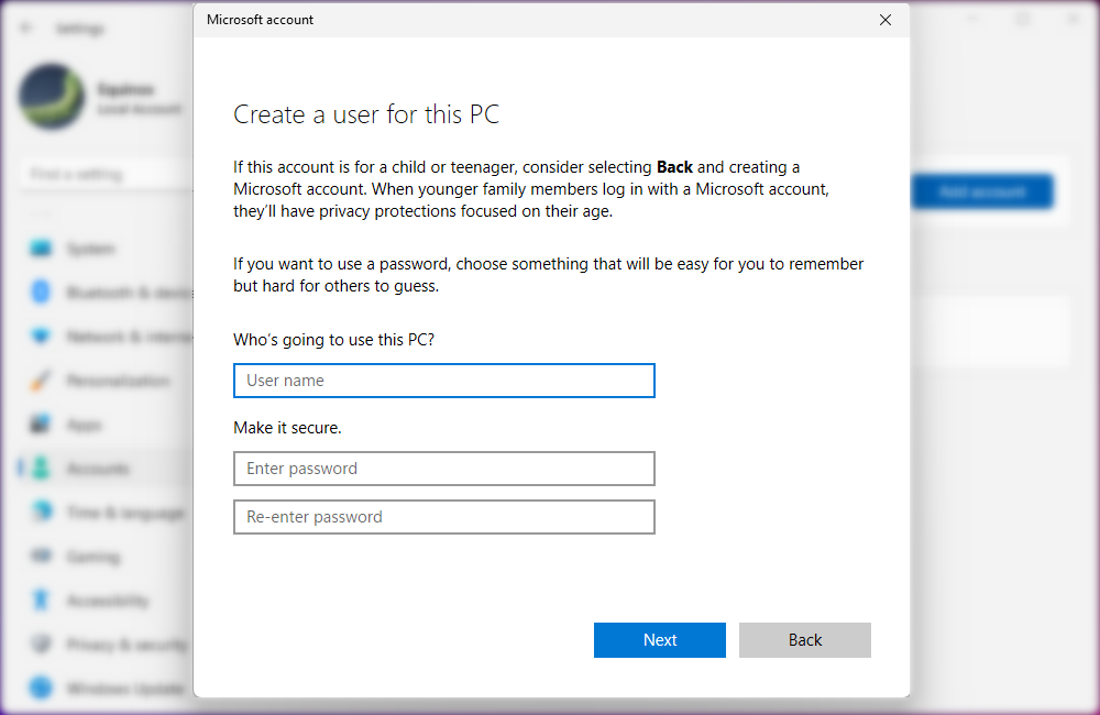 How to Set Up Windows 11 Without a Microsoft Account