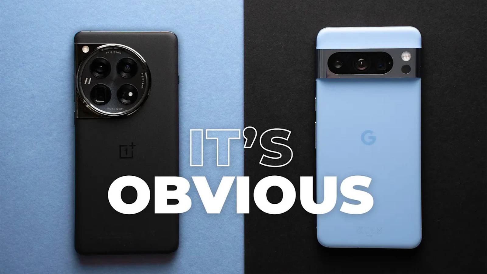 Pixel 8 Pro Vs. OnePlus 12: A CLEAR Winner