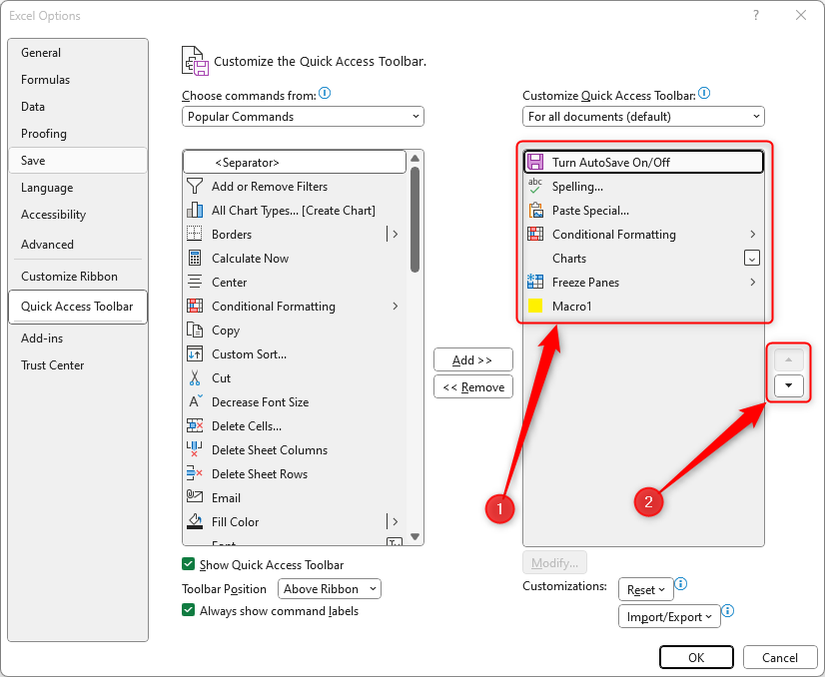 6 Quick Access Toolbar Must-Haves in Microsoft Excel