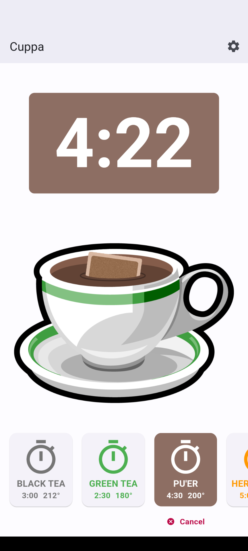 Every App Should Be Like This Tea Timer App