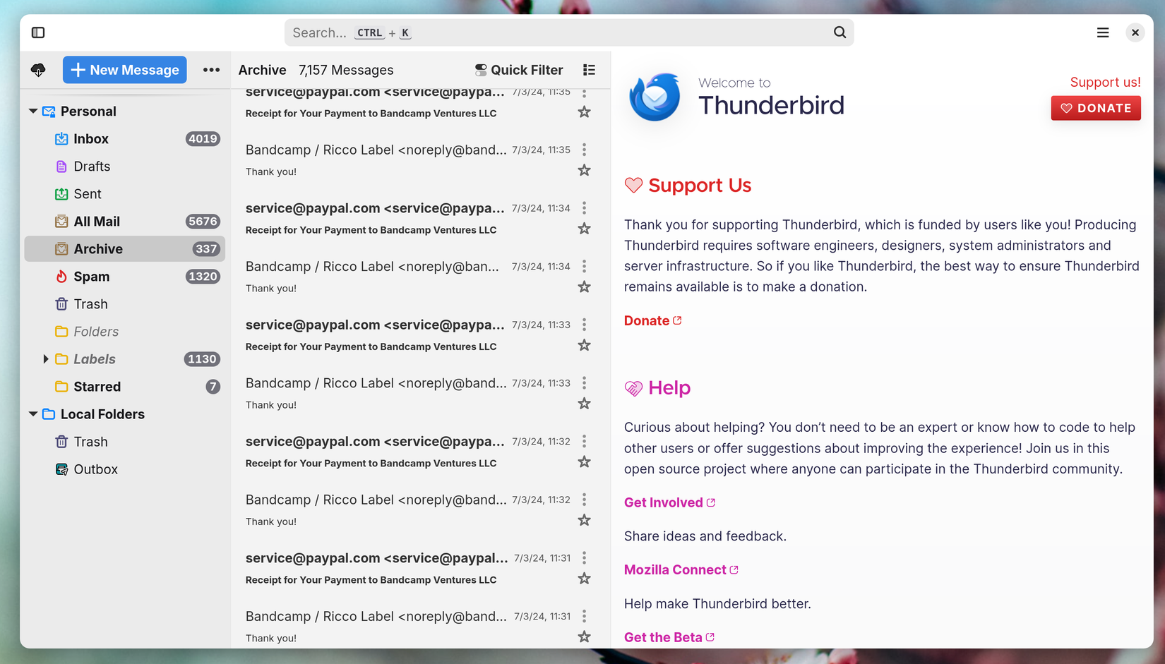 Thunderbird Is My Favorite Linux Email App Again, Here's Why