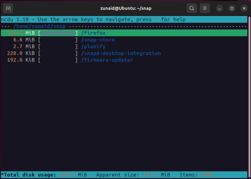 Ncdu Interface I Replaced Default Linux Commands With These Powerful Alternatives