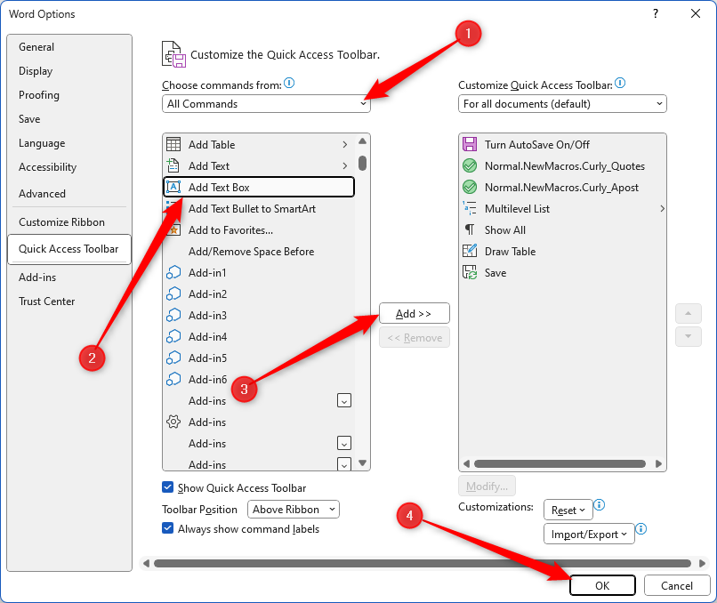 5 Quick Access Toolbar Must-Haves in Microsoft Word