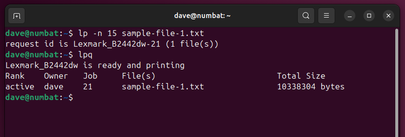 Control Your Printer From a Linux Terminal With the lp Command