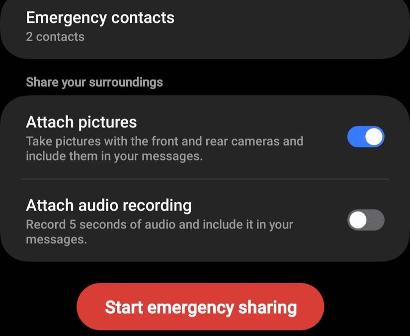 Emergency Notification Setting 9 Emergency and Safety Features You Should Set Up on Your Galaxy Phone