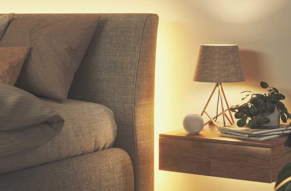 Adaptive lighting adjusts color temperature based on time of day