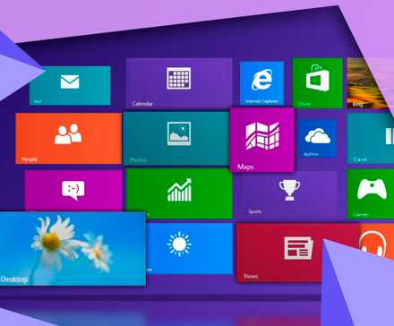 Windows 8 tiles.