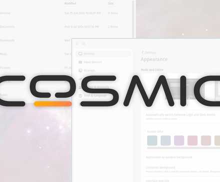 Логотип рабочего стола COSMIC