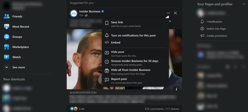 How to Clean Up Your Facebook Feed
