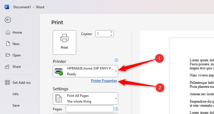 Printer Print Menu 7 Tips for Fixing Unusual Word Document Printing