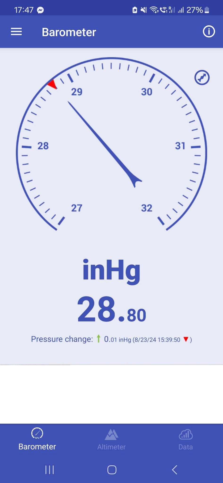 Your phone has a powerful weather instrument hidden inside
