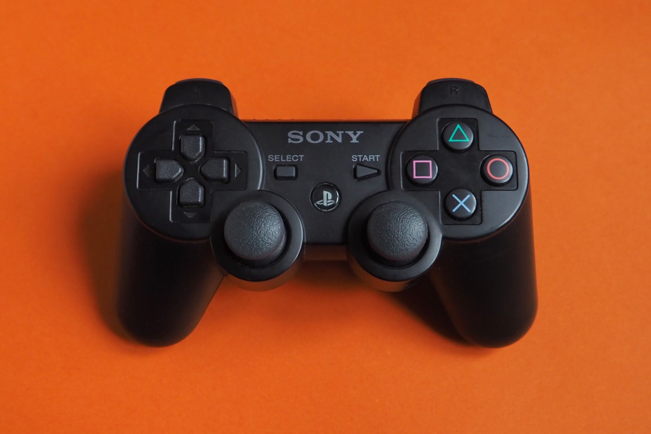 Sony PlayStation 2 DualShock controller.