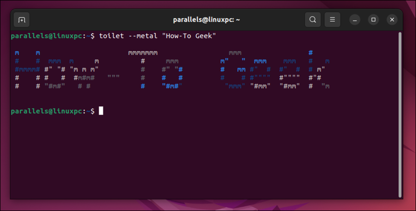 Get Creative in the Linux Terminal With These 9 Artsy Commands