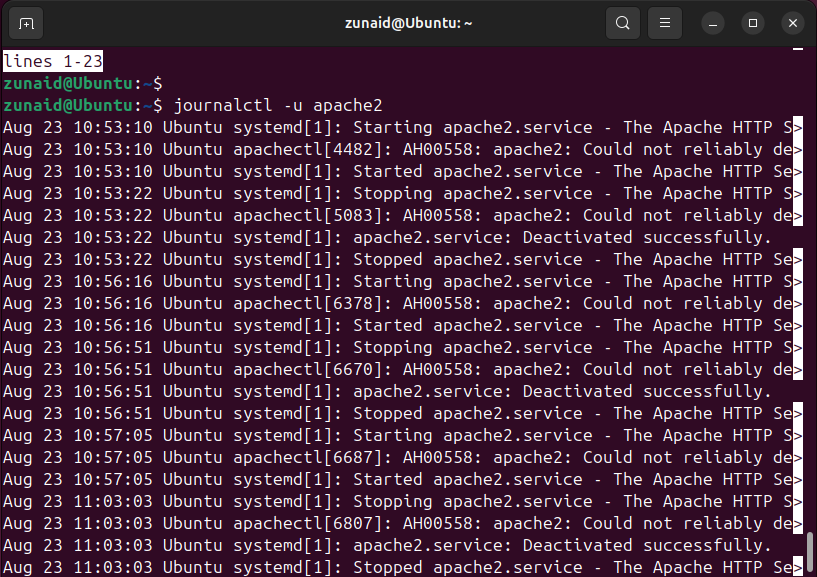 Journalctl Command These 14 Linux commands helped me become a better troubleshooter