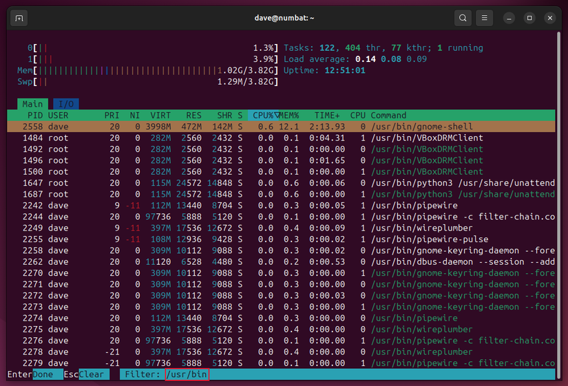 How to Use the htop Command on Linux