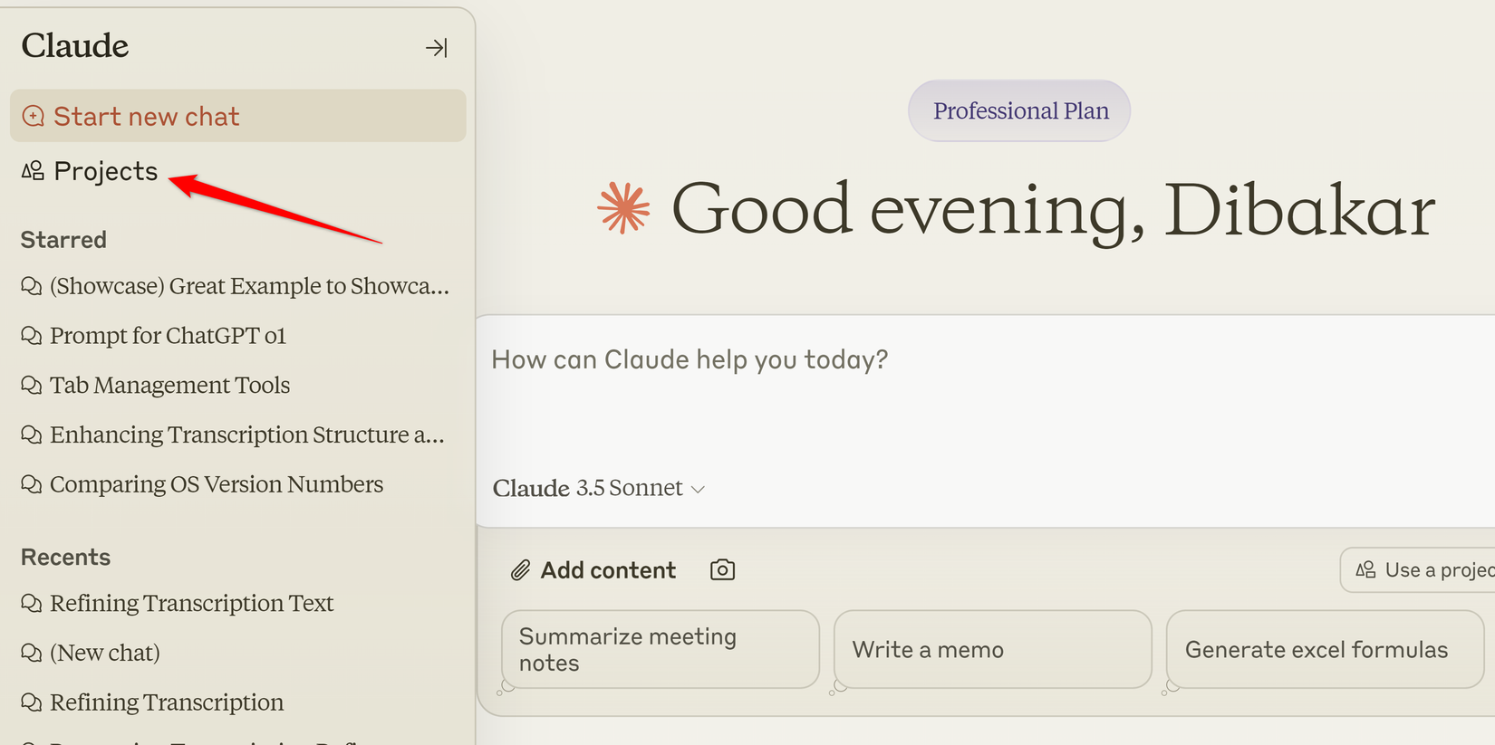 Claude's