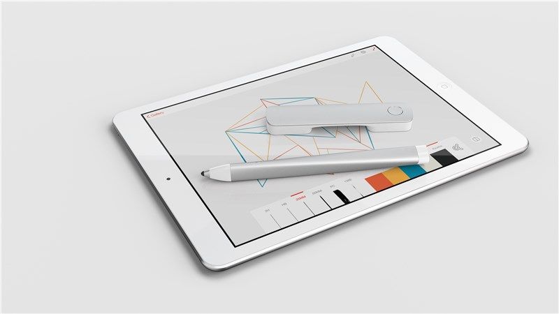 A Stylus and Ruler on an iPad